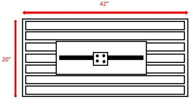 Alt view image 4 of 7 - Outdoor 24" Gas Fire Pit Table with Lid  Durable Steel Construction