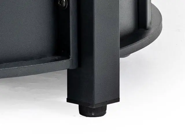 Alt view image 6 of 7 - 30" Propane Gas Fire Pit Table, 50000 BTU Round Steel Fire Pit with Mosaic Ceramic Tabletop for Outside Patio Deck Garden Backyard- Black