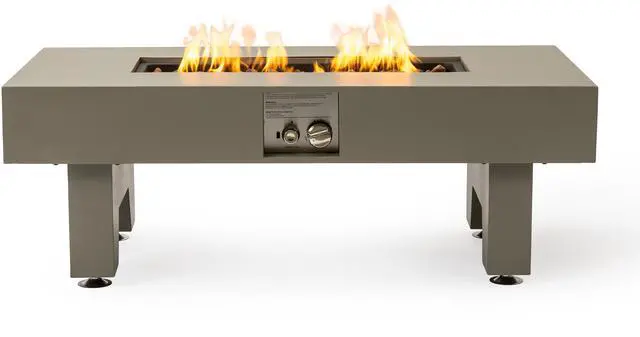 Alt view image 5 of 7 - 42_inch  Iron Fire Pit Table