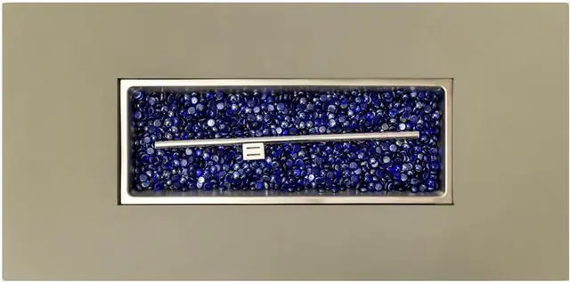 Alt view image 6 of 7 - 48_inch Iron Fire Pit Table with Wood Grain