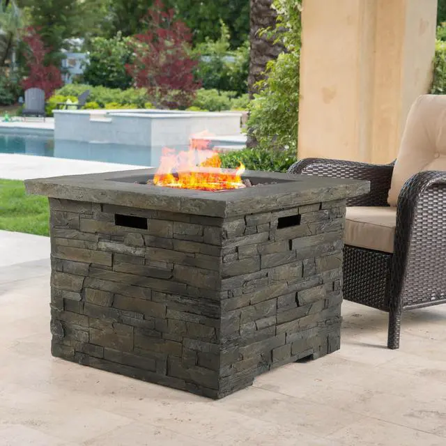 Alt view image 4 of 7 - 35" SQUARE MGO FIRE PIT - 40000 BTU.