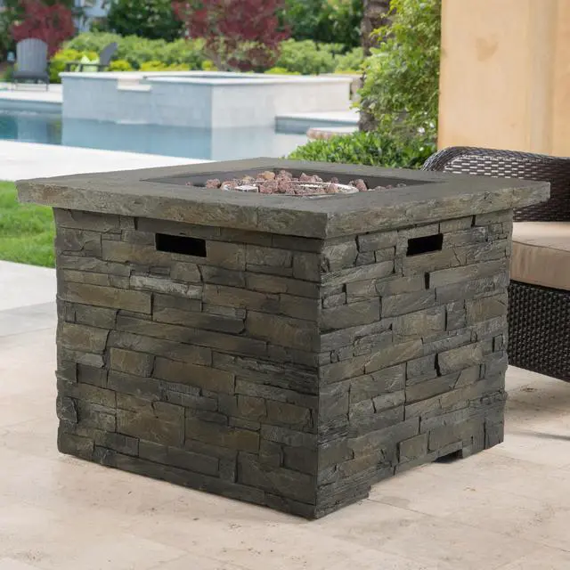 Alt view image 5 of 7 - 35" SQUARE MGO FIRE PIT - 40000 BTU.