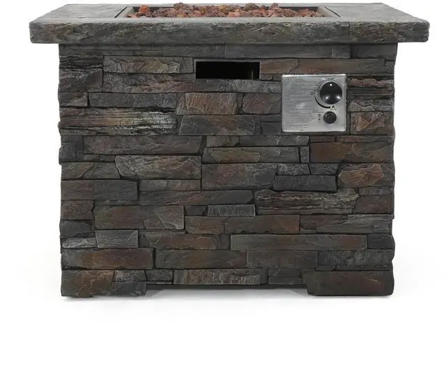 Alt view image 2 of 7 - 35" SQUARE MGO FIRE PIT - 40000 BTU.