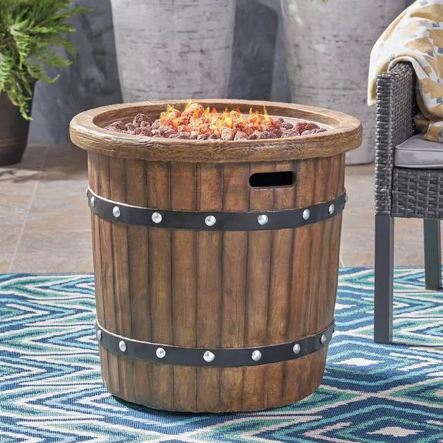 Alt view image 4 of 7 - ROUND 25" MGO FIRE PIT - 40 000 BTU