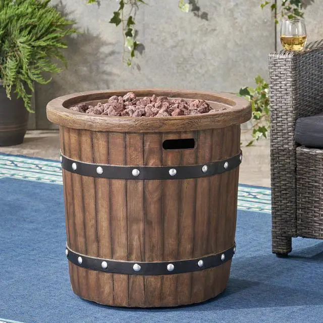 Alt view image 3 of 7 - ROUND 25" MGO FIRE PIT - 40 000 BTU
