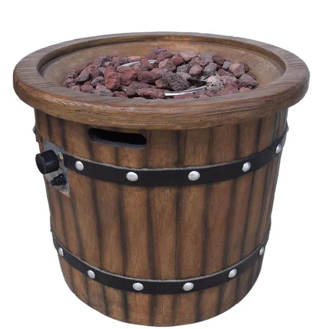 Alt view image 7 of 7 - ROUND 25" MGO FIRE PIT - 40 000 BTU