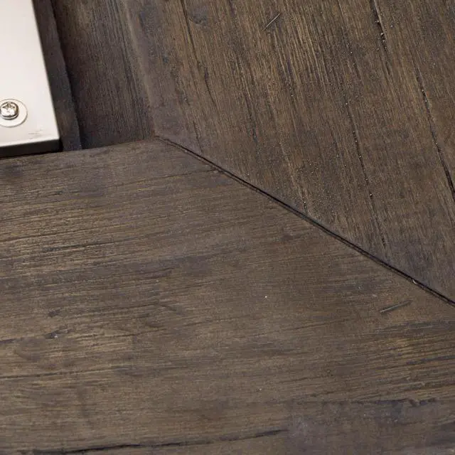 Alt view image 3 of 7 - ANCHORAGE 32'' WOOD SQUARE MGO FIRE PIT BROWN - 40,000 BTU