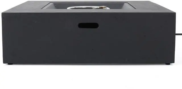 Alt view image 2 of 7 - 50 000 BTU SQUARE MGO FIRE TABLE TANK OUTSIDE