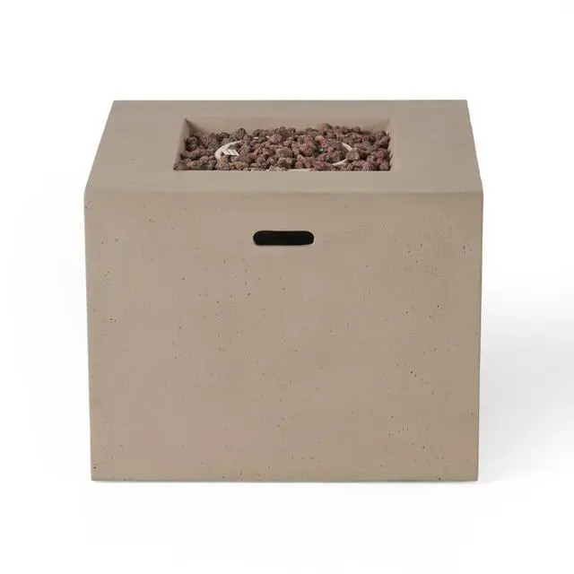 Alt view image 2 of 7 - AIDAN 31" SQUARE FIRE PIT - 40,000 BTU