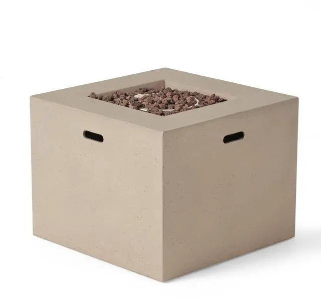 Alt view image 7 of 7 - AIDAN 31" SQUARE FIRE PIT - 40,000 BTU