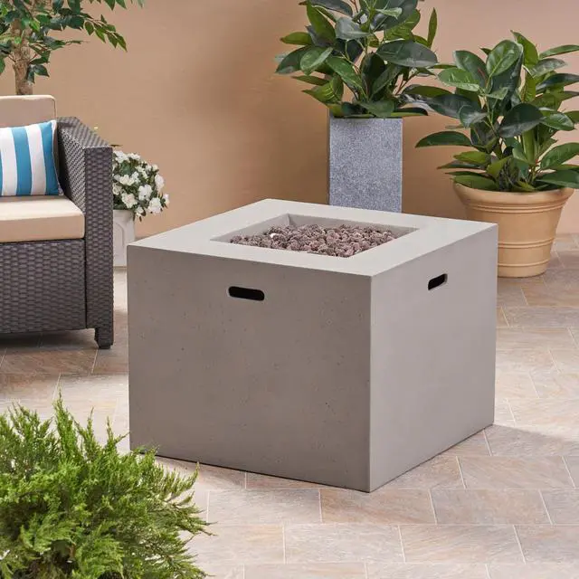 Alt view image 5 of 7 - AIDAN 31" SQUARE FIRE PIT - 40,000 BTU