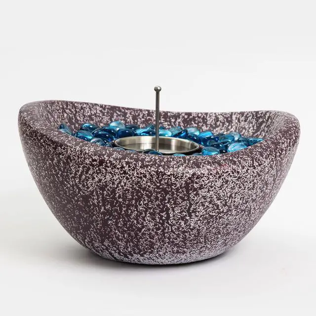 Alt view image 6 of 7 - Ethanol Fire Pit Tabletop Fireplace