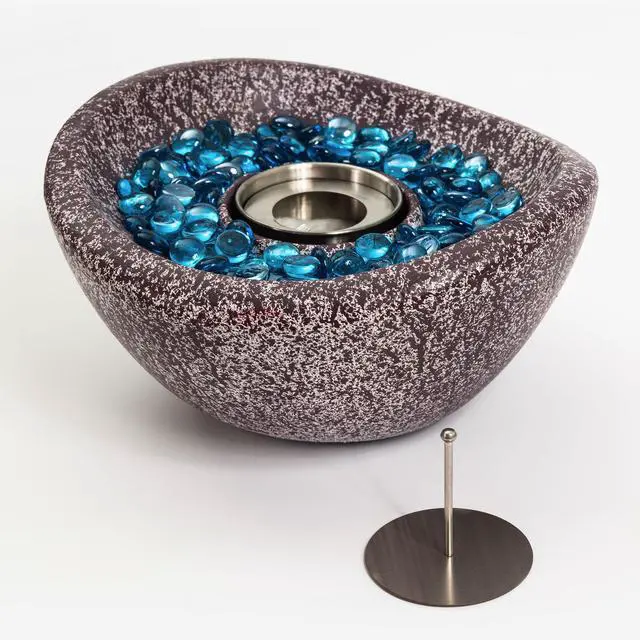 Alt view image 5 of 7 - Ethanol Fire Pit Tabletop Fireplace