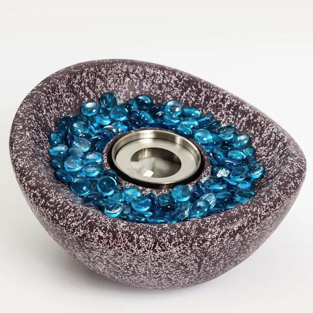 Alt view image 7 of 7 - Ethanol Fire Pit Tabletop Fireplace