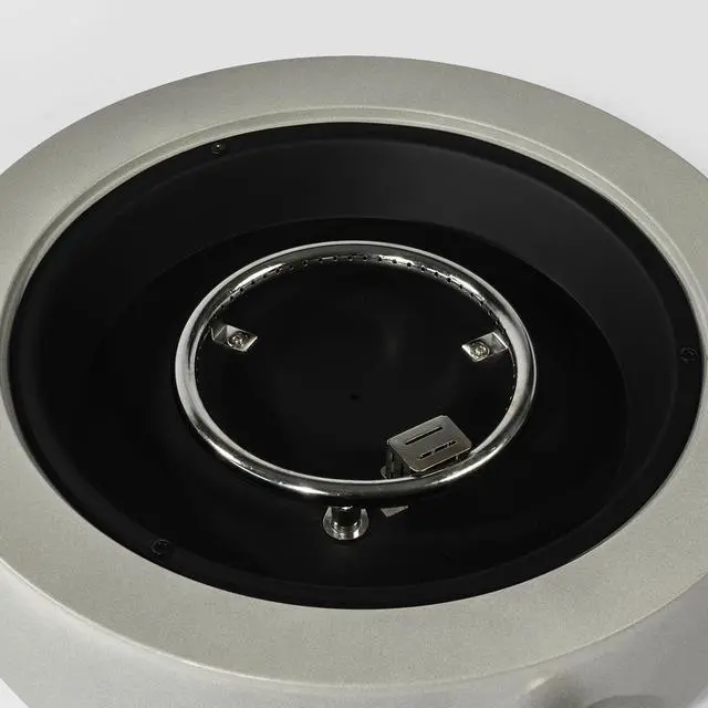 Alt view image 5 of 7 - 24" Propane Gas Fire Pit Bowl, 50000 BTU Round Steel Fire Pit for Outside Patio Deck Garden Backyard- Grey