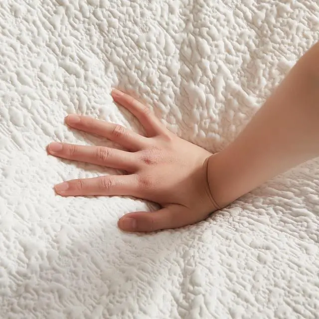 Alt view image 3 of 5 - 110" Cloud Sectional Couches for Living Room, Convertible L-Shape Couch with Ottoman, 3 Seater Modular Sectional Sofa, Warm White