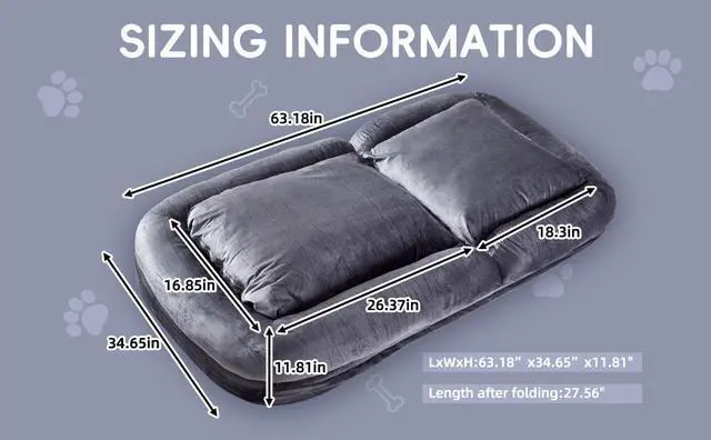 Alt view image 2 of 7 - Folding Sofa Chair with 5 Adjustable Positions Plush Floor Lounge Chair for Gaming, Meditation, and Relaxation