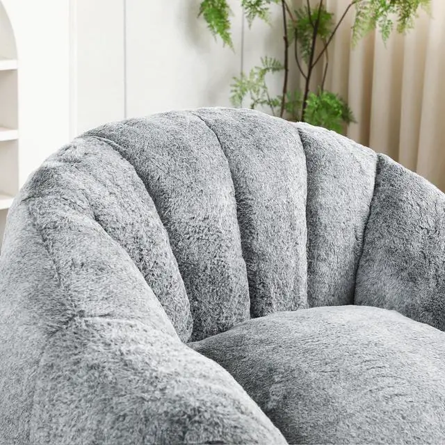 Alt view image 7 of 7 - Bean Bag Chair, Bean Bag Sofa Chair with Armrests Stuffed High-Density Foam, Lazy Sofa Comfy Chairs BeanBag Chair for Adults in Living Room,Bedroom Reading