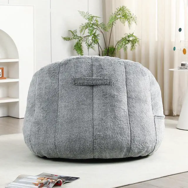 Alt view image 4 of 7 - Bean Bag Chair, Bean Bag Sofa Chair with Armrests Stuffed High-Density Foam, Lazy Sofa Comfy Chairs BeanBag Chair for Adults in Living Room,Bedroom Reading