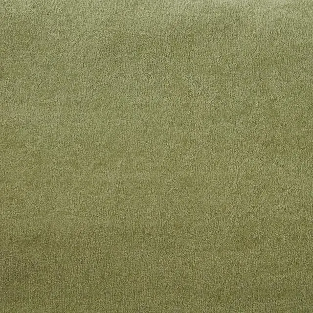 Alt view image 3 of 7 - Modern Armchair Sofa 47" Cozy Upholstered Sofa Chair with Movable Ottoman, Wide Seat, Curved Armrests and Soft Pillows for Living Room, Bedroom,Green