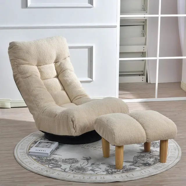 Main image of Single sofa reclining chair Japanese chair lazy sofa tatami balcony reclining chair leisure sofa adjustable chair