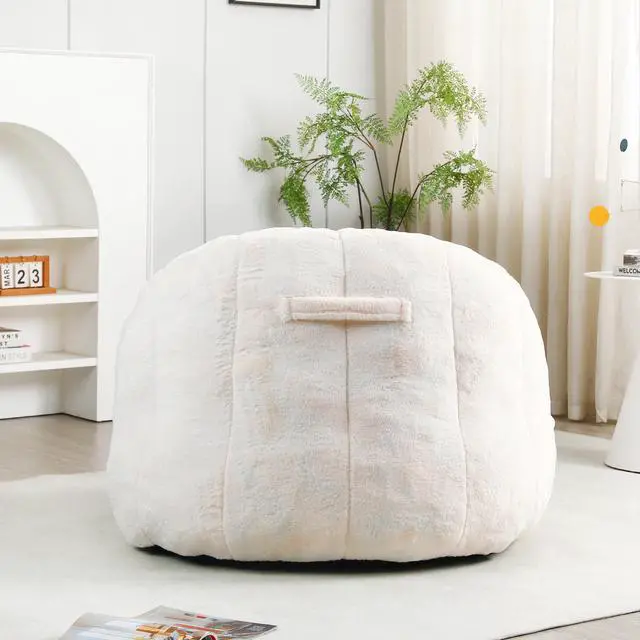 Alt view image 4 of 7 - Bean Bag Chair, Bean Bag Sofa Chair with Armrests Stuffed High-Density Foam, Lazy Sofa Comfy Chairs BeanBag Chair for Adults in Living Room,Bedroom Reading