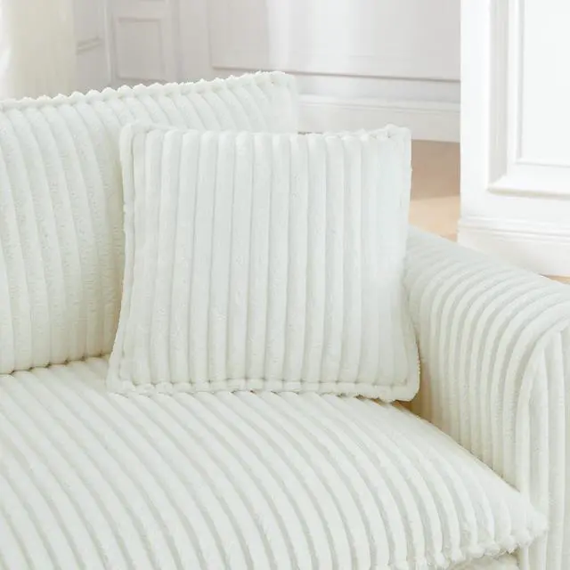 Alt view image 4 of 7 - Lazy sofa chair, comfortable single-person sofa chair, with a backrest and soft seat cushion, having armrests on both sides, suitable for living room and bedroom - Beige