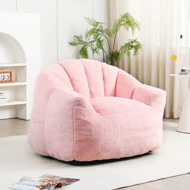 Main image of Bean Bag Chair, Bean Bag Sofa Chair with Armrests Stuffed High-Density Foam, Lazy Sofa Comfy Chairs BeanBag Chair for Adults in Living Room,Bedroom Reading
