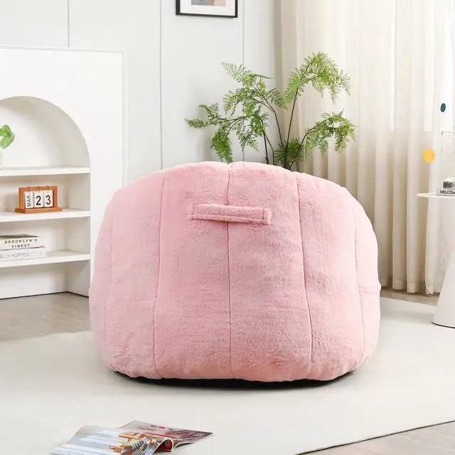 Alt view image 4 of 7 - Bean Bag Chair, Bean Bag Sofa Chair with Armrests Stuffed High-Density Foam, Lazy Sofa Comfy Chairs BeanBag Chair for Adults in Living Room,Bedroom Reading