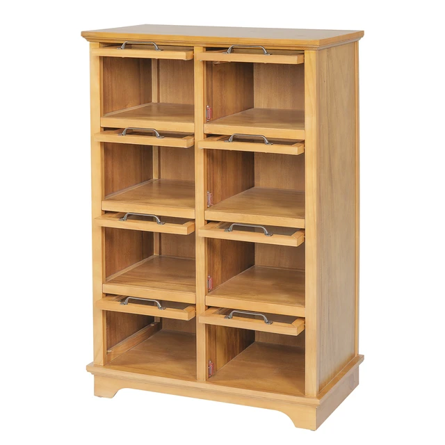 Alt view image 6 of 7 - Modern Storage Cabinet with 8 Doors,Display Cabinet