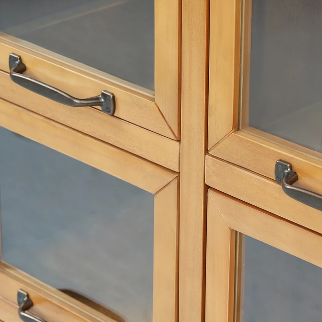 Alt view image 7 of 7 - Modern Storage Cabinet with 8 Doors,Display Cabinet