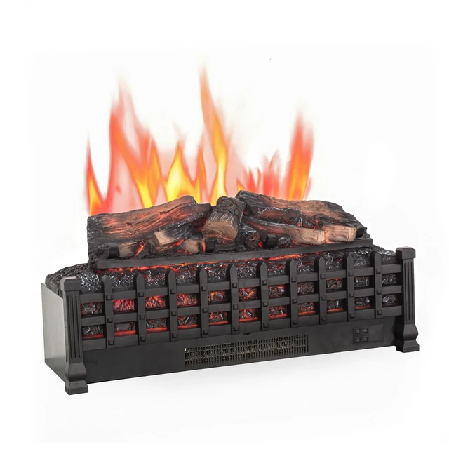 Alt view image 3 of 7 - 26 inch Electric Fireplace 3D Log set insert, Free Standing Fireplace Heater for Indoor