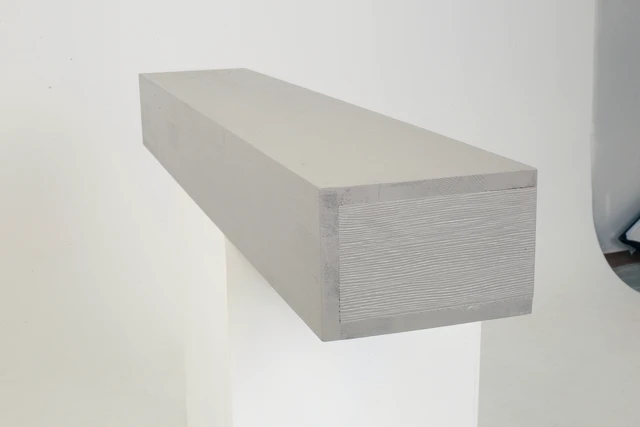 Alt view image 7 of 7 - 60" Rustic Wood Fireplace Mantel,Wall-Mounted & Floating Shelf for Home Decor
