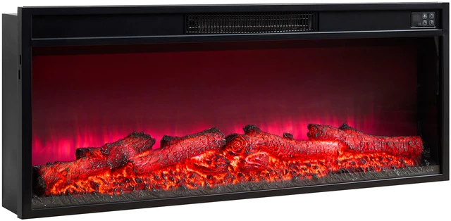 Main image of 42" Width Electric Fireplace Inserts with Adjustable Flame Colors, Fireplace Heater with Touch Screen & Remote Control, Recessed in Wall, 750/1500W, Timer