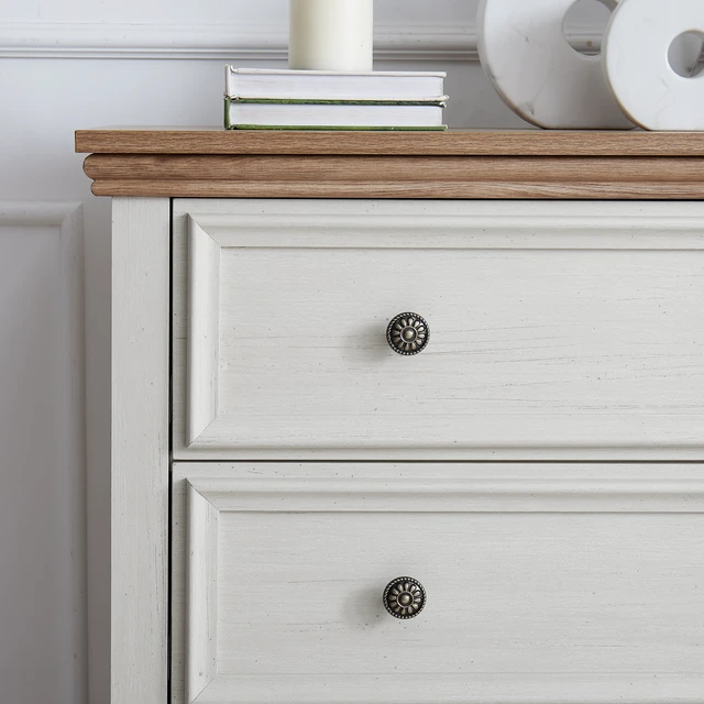 Alt view image 5 of 5 - Modern 5 Drawers Dresser 5 Drawers Cabinet,Chest of Drawers Closet Organizers and Storage Clothes Storage Drawers Cabinet for Living Room, Farmhouse Dresser Organizer BEIGE