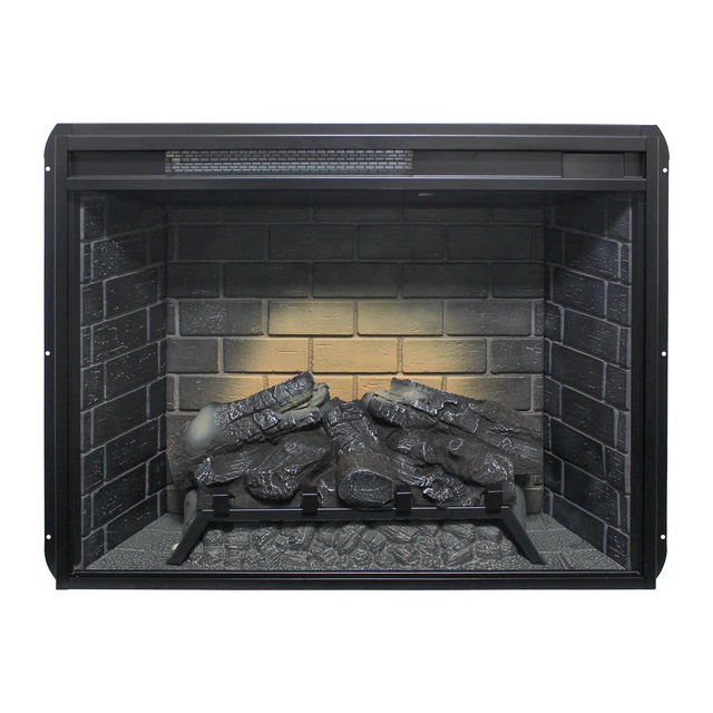 Alt view image 7 of 7 - 28 inch Infrared Electric Fireplace with Removable Trim kit Insert, Touch Panel Home Decor Heater