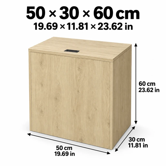 Alt view image 2 of 7 - 19" x 11" x 23" Modular Wooden Storage Cabinet, LiftTop Storage Bench Suitable for Placement in Narrow Spaces, Combinable Multiple Units Storage Chest for Bedroom, Living Room, Entryway-Natural Wood