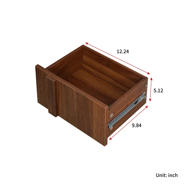 Alt view image 6 of 7 - Tall Storage Cabinet with Drawers & Open Shelves, Freestanding Bookshelf Organizer for Bathroom, Bedroom, Living Room