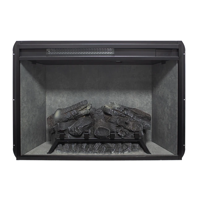 Alt view image 7 of 7 - 28 inch Infrared Electric Fireplace Insert, Touch Panel Home Decor Heater,Realistic flames, 4 colors and 5 levels to adjust