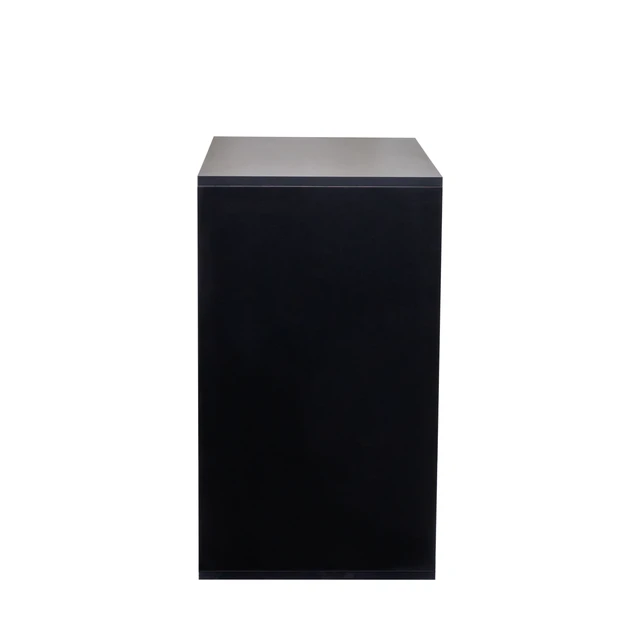 Alt view image 5 of 7 - Shoe Box with RGB LED Light, Wooden Stackable Shoe Storage Box with Glass Door, Shoe Storage Bin Shoe Display Case for Sneakers (4 Tier-1)