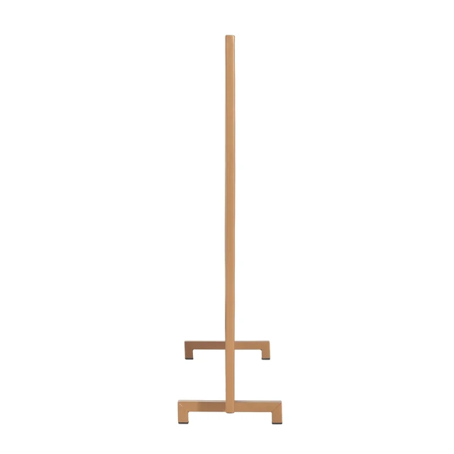Alt view image 7 of 7 - Willow 1-Panel Iron Fireplace Screen 39" x 30", Golden Finish