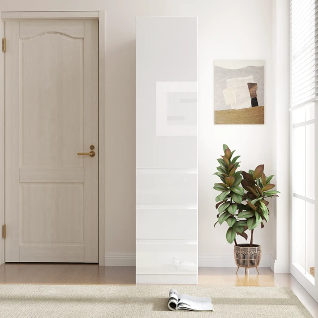 Alt view image 2 of 7 - Kitchen Pantry Storage Cabinet,Food Pantry Cabinet with Doors ,shelves and drawers(Old SKU W331P295446)