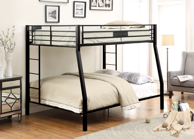 Main image of Limbra Sandy Black Finish Full XL/Queen Bunk Bed