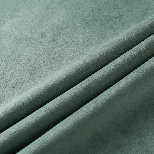 Alt view image 3 of 7 - Full Size Velvet Upholstered Floor Bed, Pumpkin Green
