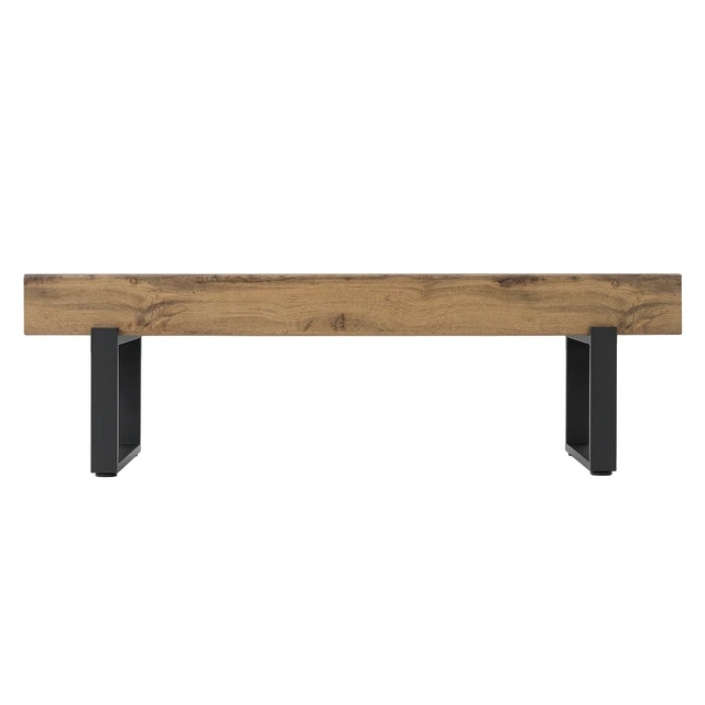 Alt view image 6 of 7 - 59" Wood Bench for Bedroom End of Bed, Farmhouse Indoor Kitchen Table Benches,Versatile Modern Shoe Bench for Entryway, Natural
