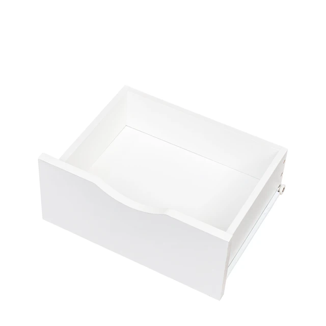 Alt view image 7 of 7 - Night Stand with Bookshelf, Night Stand with 2 Storage Drawers for Bedroom