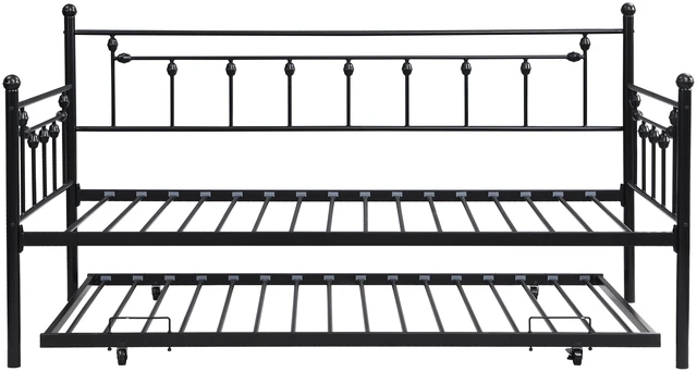Main image of Daybed with trundle BLACK