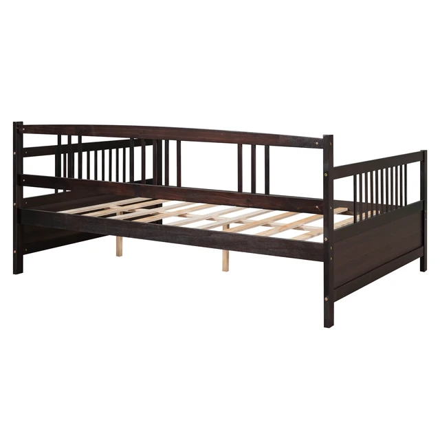 Alt view image 5 of 7 - Full Size Daybed with Support Legs, Espresso