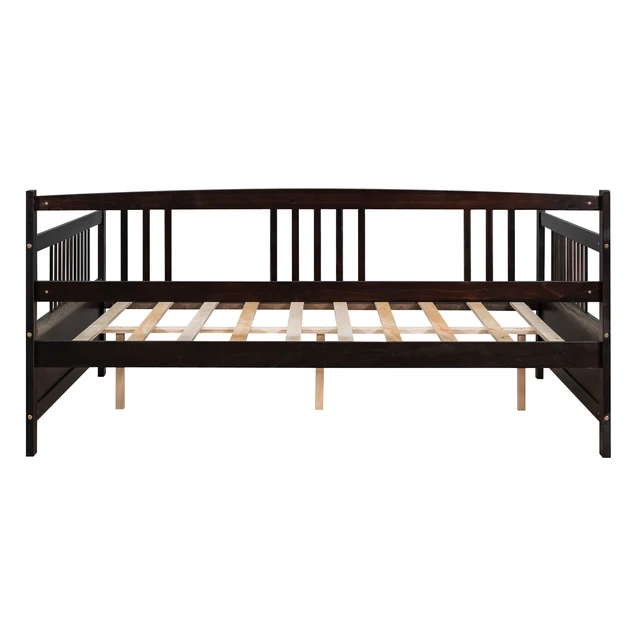 Alt view image 6 of 7 - Full Size Daybed with Support Legs, Espresso