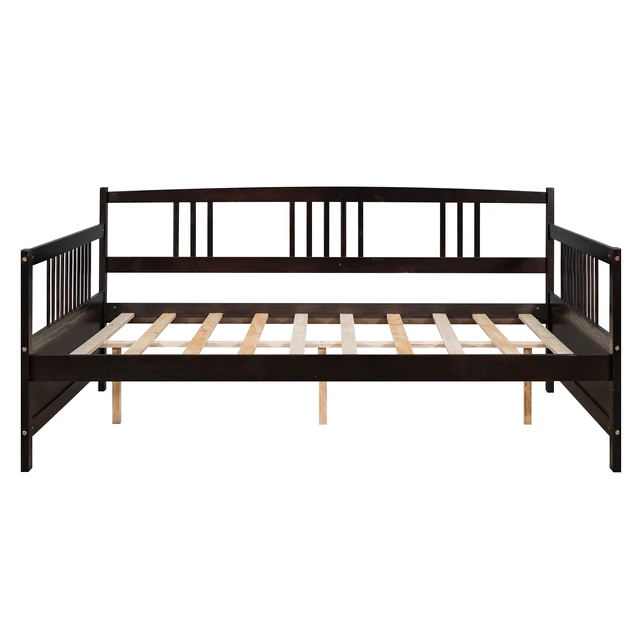 Alt view image 4 of 7 - Full Size Daybed with Support Legs, Espresso